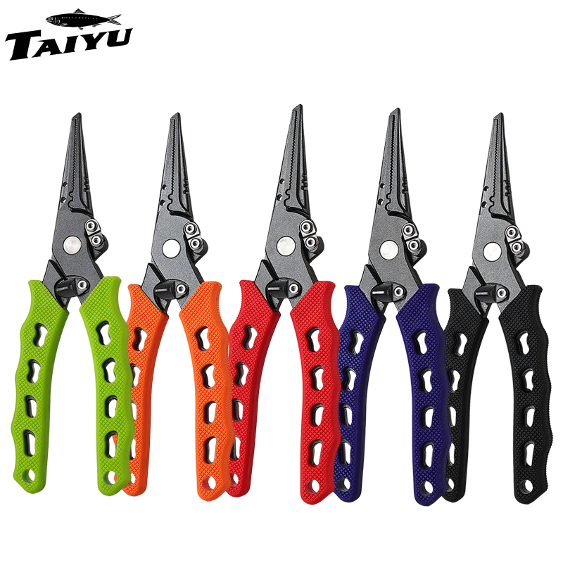 Fishing Equipment And Accessories - คีมตกปลา TAIYU 5 สี ทำจากสแตนเลส ใช้ตัดสาย