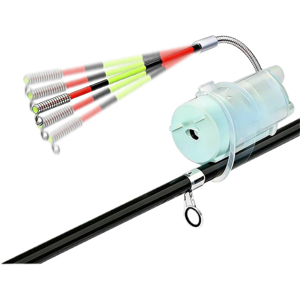 Bite Alarm Fishing - สัญญาณเตือนการกัดปลาแบบลอยน้ำสำหรับตกปลากลางคืน พร้อมไฟ LED และเสียง ความไวสูง ตรวจจับการกัดที่ปลายคัน