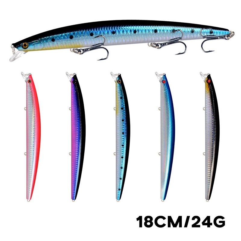 Fishing Equipment Lures - Minnow Fishing Lure เลเซอร์ Hard เหยื่อประดิษฐ์