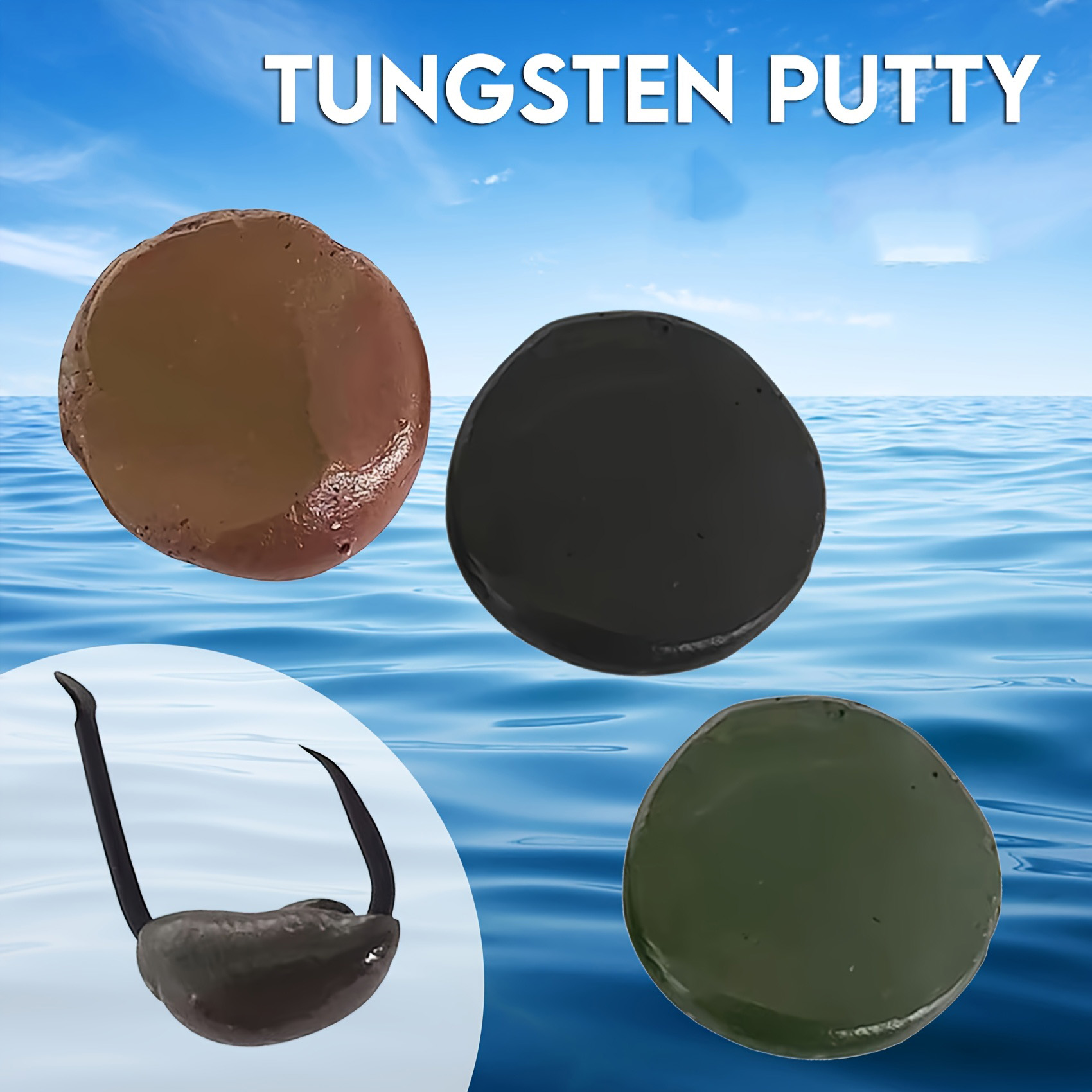 Fishing Equipment Lures - ทังสเตนฉาบ 0.5 ออนซ์ (15 กรัม) Tika