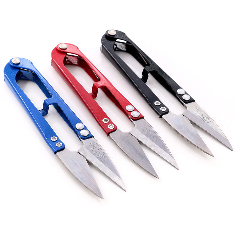 Fishing Equipment Essentials - ใหม่ที่มีประโยชน์สแตนเลสสตีล Stitch U-Shape ใช้กรรไกรตัดสายตัด Nipper Essential