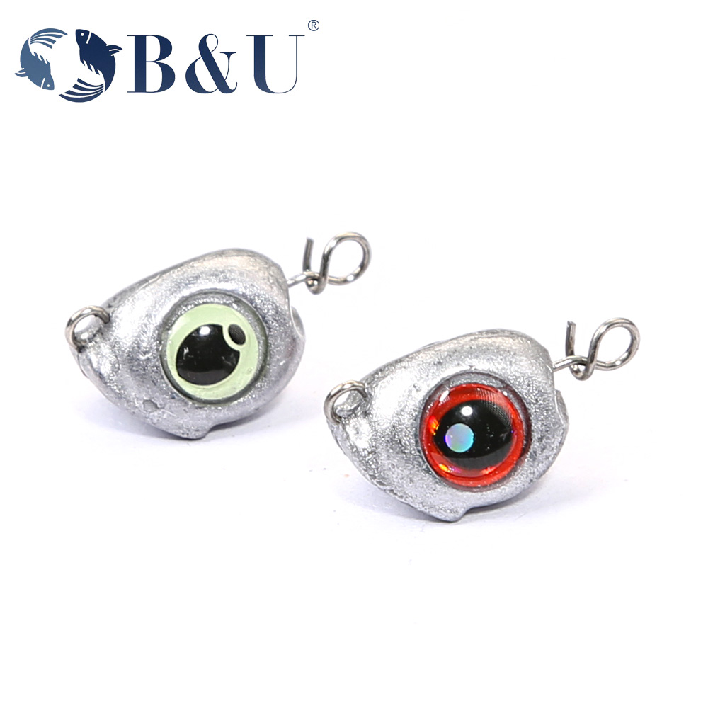 Fishing Equipment Lures - หัวจิ๊ก B&U Swing Jig Head Cheburashka