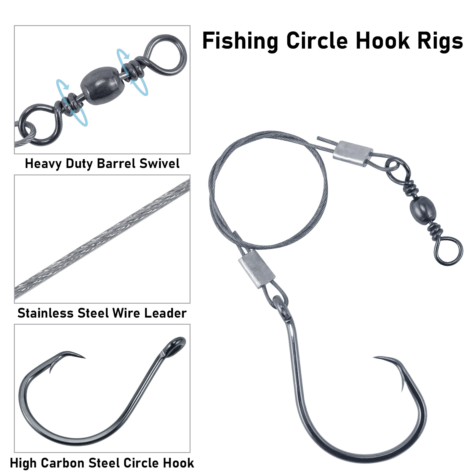 ชุดตกปลาแบบเซิร์ฟ 5 ชิ้น พร้อม - Snell Fishing Rig บทวิจารณ์และราคา