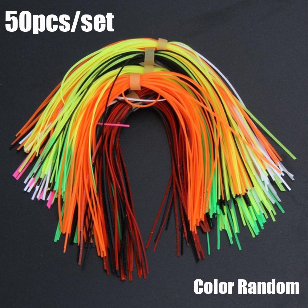 เหยื่อตกปลาปลอมแบบนิ่ม 50 ชิ้น - Fishing Equipment Lures บทวิจารณ์และราคา