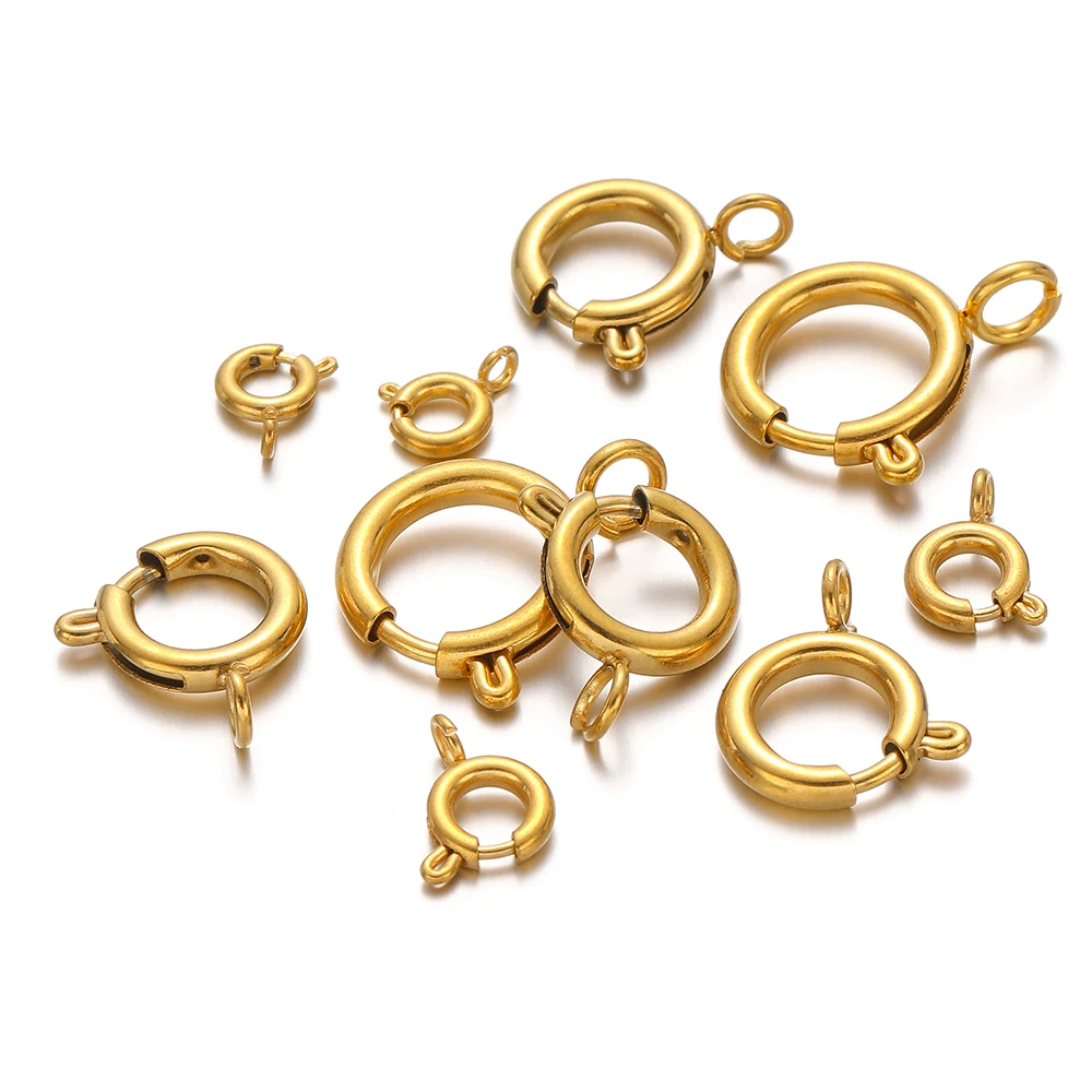 ตัวล็อกสปริงสแตนเลสทรงกลม 10 ช - Circle Hook Set บทวิจารณ์และราคา