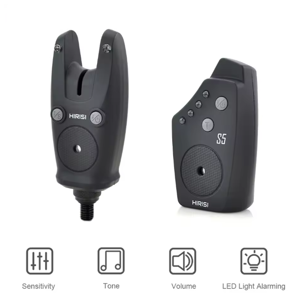 สัญญาณเตือนปลาติดเบ็ด Hirisi S - Bite Alarm Fishing บทวิจารณ์และราคา