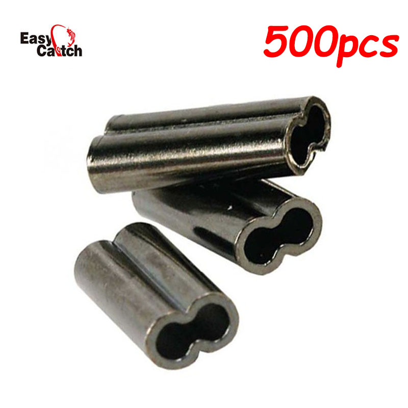 500ชิ้น/ล็อตทองแดงCrimpตกปลาแข - Fishing Equipment For Beginners บทวิจารณ์และราคา