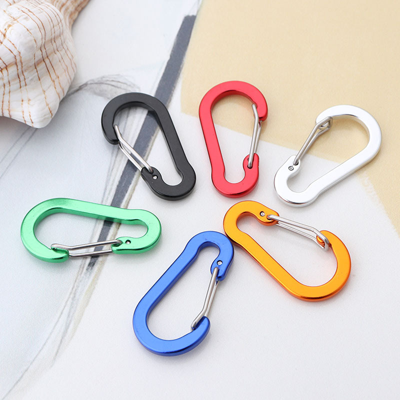 6Pcs Carabiner พวงกุญแจตกปลา C - Fishing Equipment And Accessories บทวิจารณ์และราคา