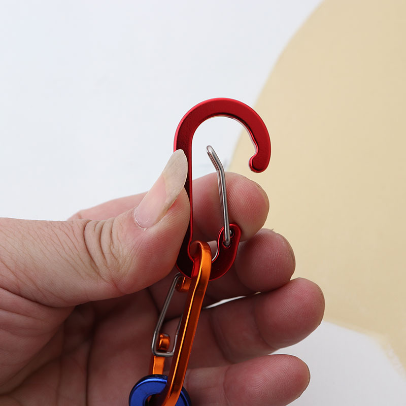 6Pcs Carabiner พวงกุญแจตกปลา C - Fishing Equipment And Accessories บทวิจารณ์และราคา