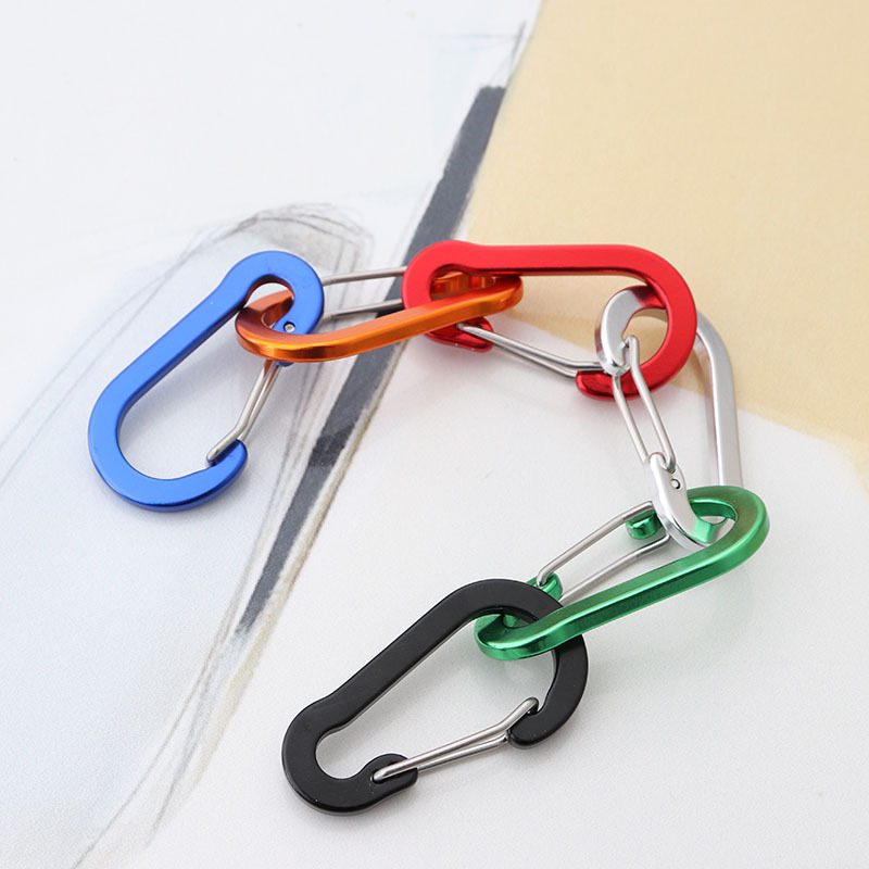 6Pcs Carabiner พวงกุญแจตกปลา C - Fishing Equipment And Accessories บทวิจารณ์และราคา