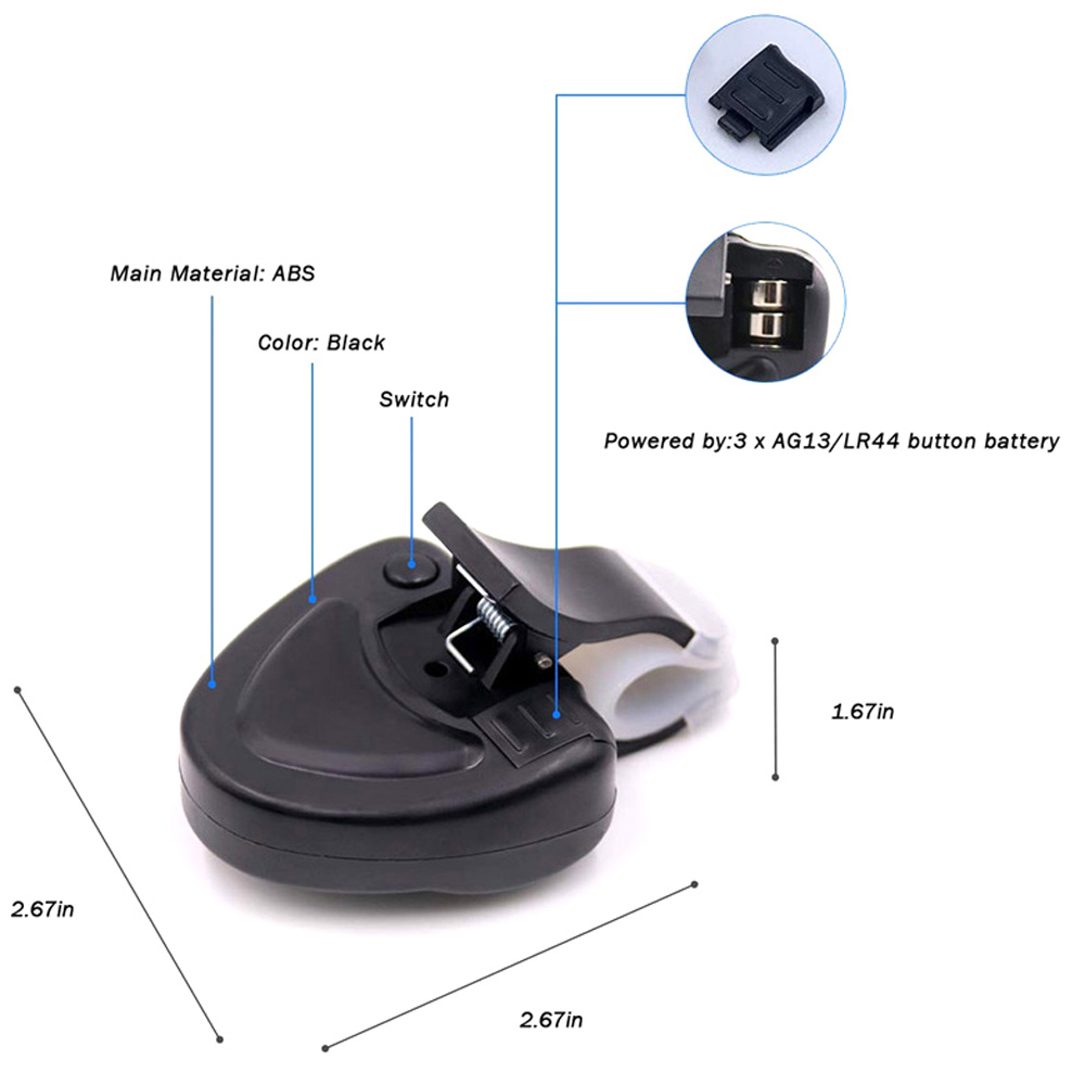 ชุดคลิปตกปลาคาร์พ พร้อมไฟ LED  - Bite Alarm Fishing บทวิจารณ์และราคา