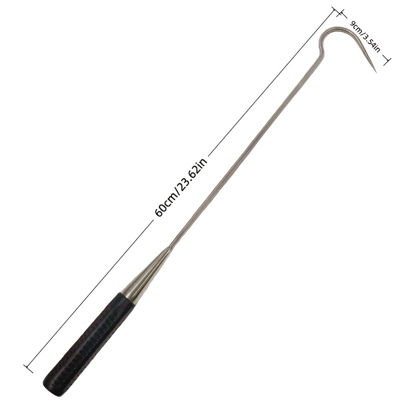 1 ชิ้น ตะขอเกี่ยวปลา 60 ซม. สแ - Fishing Equipment Essentials บทวิจารณ์และราคา
