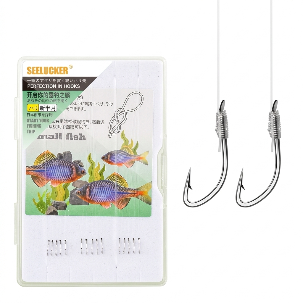 ชุดเบ็ดตกปลาสำเร็จรูป 15 ชิ้น  - Snell Fishing Rig บทวิจารณ์และราคา