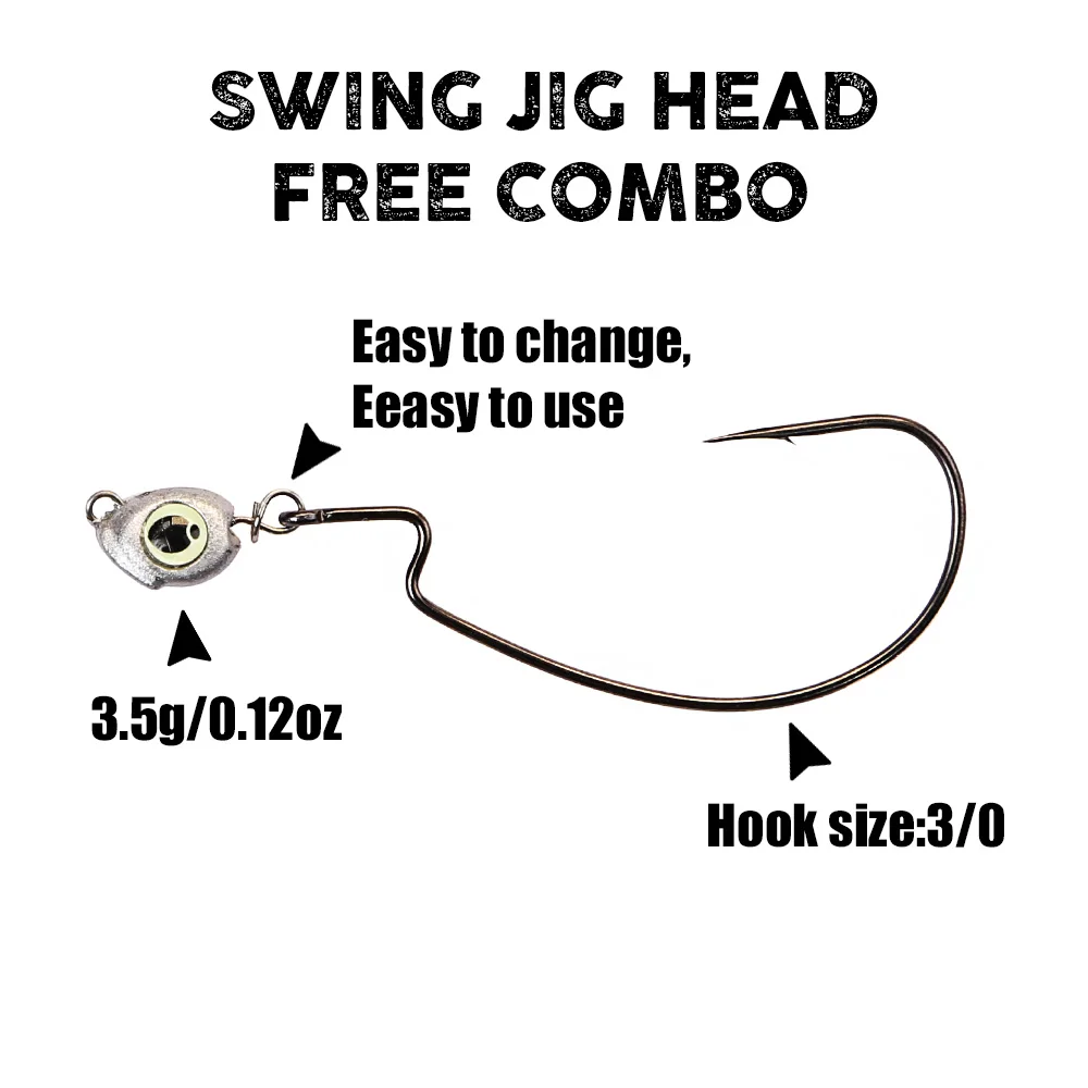 หัวจิ๊ก B&U Swing Jig Head Che - Fishing Equipment Lures บทวิจารณ์และราคา